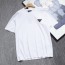 프라다 PRADA 2021 SS 캐릭터 삼각 패치 로고 남여공용 반팔티 커스텀급