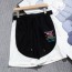 발렌시아가 BALENCIAGA 2021 SS 캐릭터 로고 투톤 남여공용 반바지 커스텀급