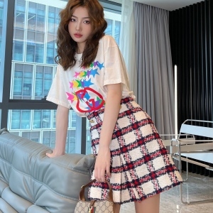 구찌 GUCCI 2021 SS 스타 캐릭터 라운드넥 여성 반팔티 커스텀급