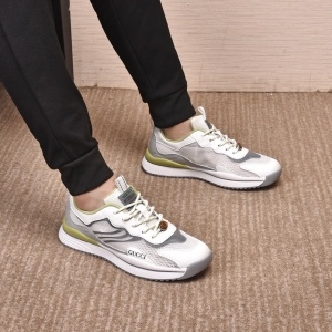 구찌 GUCCI 2021 SS 로고 라인 투톤 남성 슈즈 커스텀급