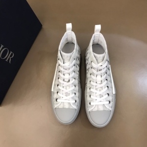 디올 DIOR 2021 SS 캐릭터 투톤 하이탑 그레이 커플 슈즈 커스텀급
