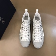 디올 DIOR 2021 SS 캐릭터 투톤 하이탑 그레이 커플 슈즈 커스텀급