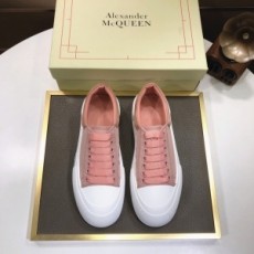 알렉산더 맥퀸 ALEXANDER MCQUEEN 2021 SS 핑크 투톤 핑크텝 커플 슈즈 커스텀급
