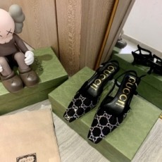 구찌 GUCCI 2021 SS 쟈가드 시스루 여성 구두 커스텀급