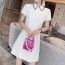미우미우 MIUMIU 2021 SS 큐빅 카라 여성 원피스 커스텀급