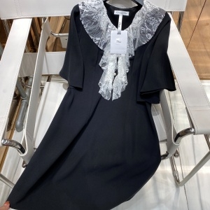 디올 DIOR 2021 SS 레이스 러플 여성 원피스 커스텀급