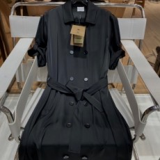 버버리 BURBERRY 2021 SS 벨트 카라 여성 원피스 커스텀급