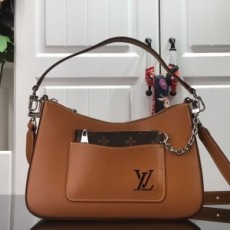 루이비통 LOUIS VUITTON 2021 SS 투톤 마렐 카멜 핸드백 M80688 커스텀급