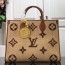 루이비통 LOUIS VUITTON 2021 SS 라피아 온더고 MM 브라운 토트백 M57723 커스텀급