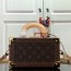 루이비통 LOUIS VUITTON 2021 SS 모노그램 발리젯 트레조 트렁크백 M45673 커스텀급