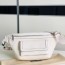 구찌 GUCCI 2021 SS GG 앰보스 포켓 화이트 벨트백 645093 커스텀급