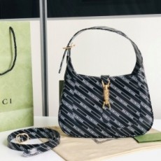 구찌 GUCCI 2021 SS 발렌시아가 콜라보 재키 1961 호보백 636709 커스텀급