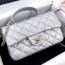 샤넬 CHANEL 2021 SS 캐비어 뉴미니 탑핸들 플랩백 AS2431 미러급