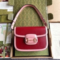 구찌 GUCCI 2021 SS 홀스빗 1955 숄더백 레드 602204 미러급