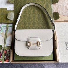 구찌 GUCCI 2021 SS 홀스빗 1955 숄더백 화이트 602204 미러급