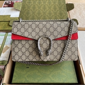 구찌 GUCCI 2021 SS 디오니소스 미듐 체인 숄더백 쟈가드레드 400249 미러급