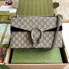 구찌 GUCCI 2021 SS 디오니소스 미듐 체인 숄더백 쟈가드블랙 400249 미러급