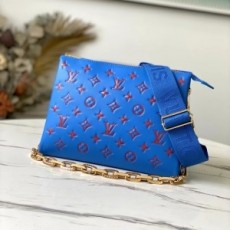 루이비통 LOUIS VUITTON 2021 SS 쿠상 체인 크로스백 블루 M58626 미러급