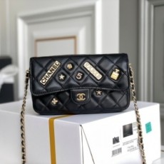 샤넬 CHANEL 2021 SS 금속 악세사리 체인 클러치백 미러급