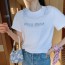 미우미우 MIUMIU 2021 SS 큐빅 캐릭터 여성 반팔티 커스텀급