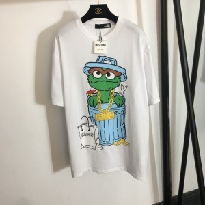 모스키노 MOSCHINO 2021 SS 캐릭터 여성 반팔티 커스텀급