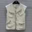 샤넬 CHANEL 2021 SS 트위드 큐빅 여성 조끼 상의 커스텀급