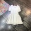 샤넬 CHANEL 2021 SS 큐빅 체인 프릴 여성 원피스 커스텀급