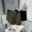셀린느 CELINE 2021 SS 로고 투톤 라인 여성 반바지 커스텀급