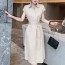 버버리 BURBERRY 2021 SS 카라 벨트장식 여성 원피스 세트 커스텀급