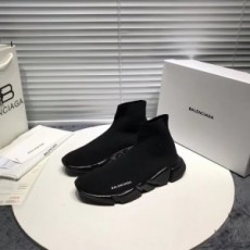 발렌시아가 BALENCIAGA 2021 SS 업그레이드 버젼 올블랙 커플 스피드러너 커스텀급