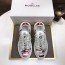 몽클레어 MONCLER 2021 SS 레드 체크 투톤 커플 슈즈 커스텀급
