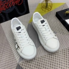 베르사체 VERSACE 2021 SS 로고 프린팅 투톤 커플 슈즈 커스텀급