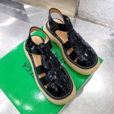 보테가 베네타 BOTTEGA VENETA 2021 SS 레더 스티치 여성 샌들 커스텀급