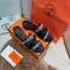 에르메스 HERMES 2021 SS 체인 캐릭터 미들힐 블랙실버 여성 샌들 커스텀급
