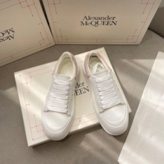 알렉산더 맥퀸 ALEXANDER MACQUEEN 2021 SS 각인 투톤 화이트 여성 슈즈 커스텀급