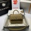 샤넬 CHANEL 2021 SS COCO 체인 핸들백 그레이 AS2215 커스텀급