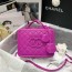 샤넬 CHANEL 2021 SS CC 체인로고 미듐 토트백 핫핑크 AS93343 커스텀급