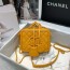 샤넬 CHANEL 2021 SS CC 체인로고 미니 토트백 옐로우 AS93342 커스텀급