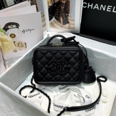 샤넬 CHANEL 2021 SS CC 체인로고 미니 토트백 블랙 AS93342 커스텀급