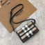 버버리 BURBERRY 2021 SS 체크무늬 패브릭 크로스백 커스텀급