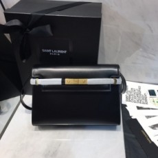 생로랑 SAINT LAURENT 2021 SS 금속버클 크로스백 블랙 8571 커스텀급