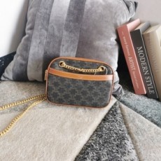 셀린느 CELINE 2021 SS 트리오페 파티판 숄더백 196252 브라운 커스텀급