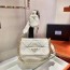 프라다 PRADA 2021 SS 나파 패치워크 화이트 숄더백 1BD292 커스텀급