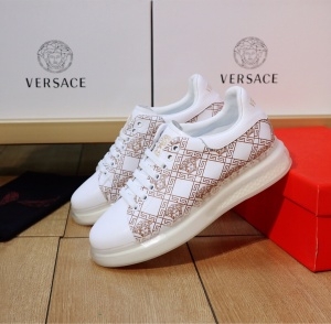 베르사체 VERSACE 2021 SS 캐릭터 투톤 남성 슈즈 커스텀급