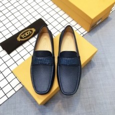 토즈 TODS 2021 SS 레더 꼬임가죽 투톤 네이비 남성 슈즈 커스텀급