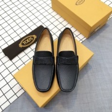 토즈 TODS 2021 SS 레더 꼬임가죽 투톤 블랙 남성 슈즈 커스텀급