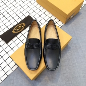 토즈 TODS 2021 SS 레더 꼬임가죽 민무늬 블랙 남성 슈즈 커스텀급