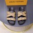 루이비통 LOUIS VUITTON 2021 SS 레더 버클 모노그램 카멜 남성 슬리퍼 커스텀급