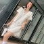 샤넬 CHANEL 2021 SS 진주장식 포켓 화이트 여성 원피스 커스텀급