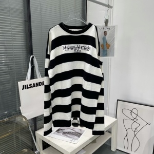 메종 마르지엘라 MAISON MARGIELA 2021 SS 스트라이프 니트 여성 상의 커스텀급